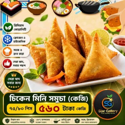 Chicken Mini Samucha চিকেন মিনি সমুচা