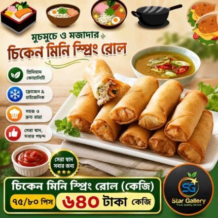 Chicken Mini Spring Rolls মিনি স্প্রিং রোল